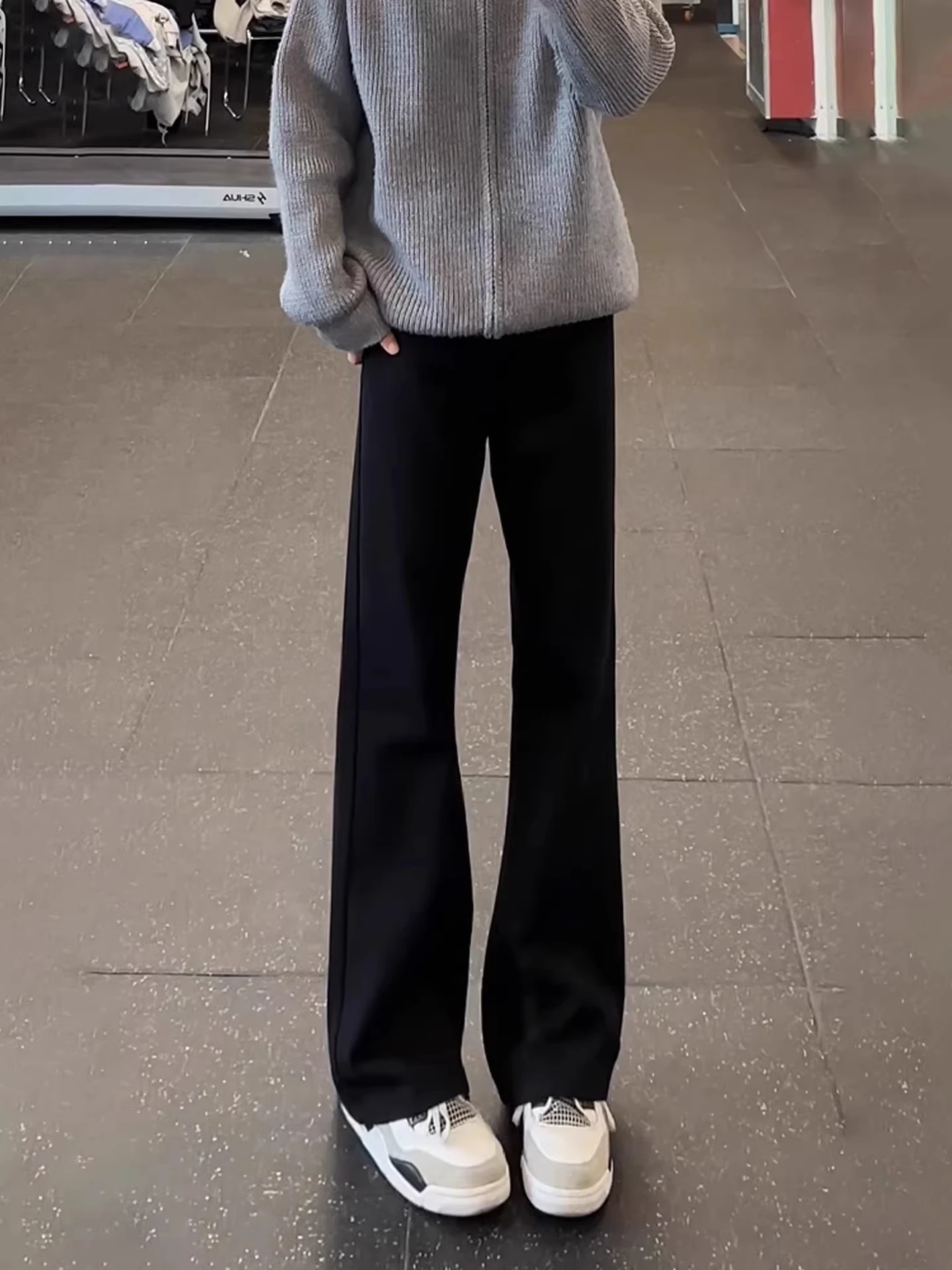 

Cleanfit Bla Le Blade Jeans Men's American High Street Vibe Slim Straight Narrow Version Micro Flared Pants Youth Faion