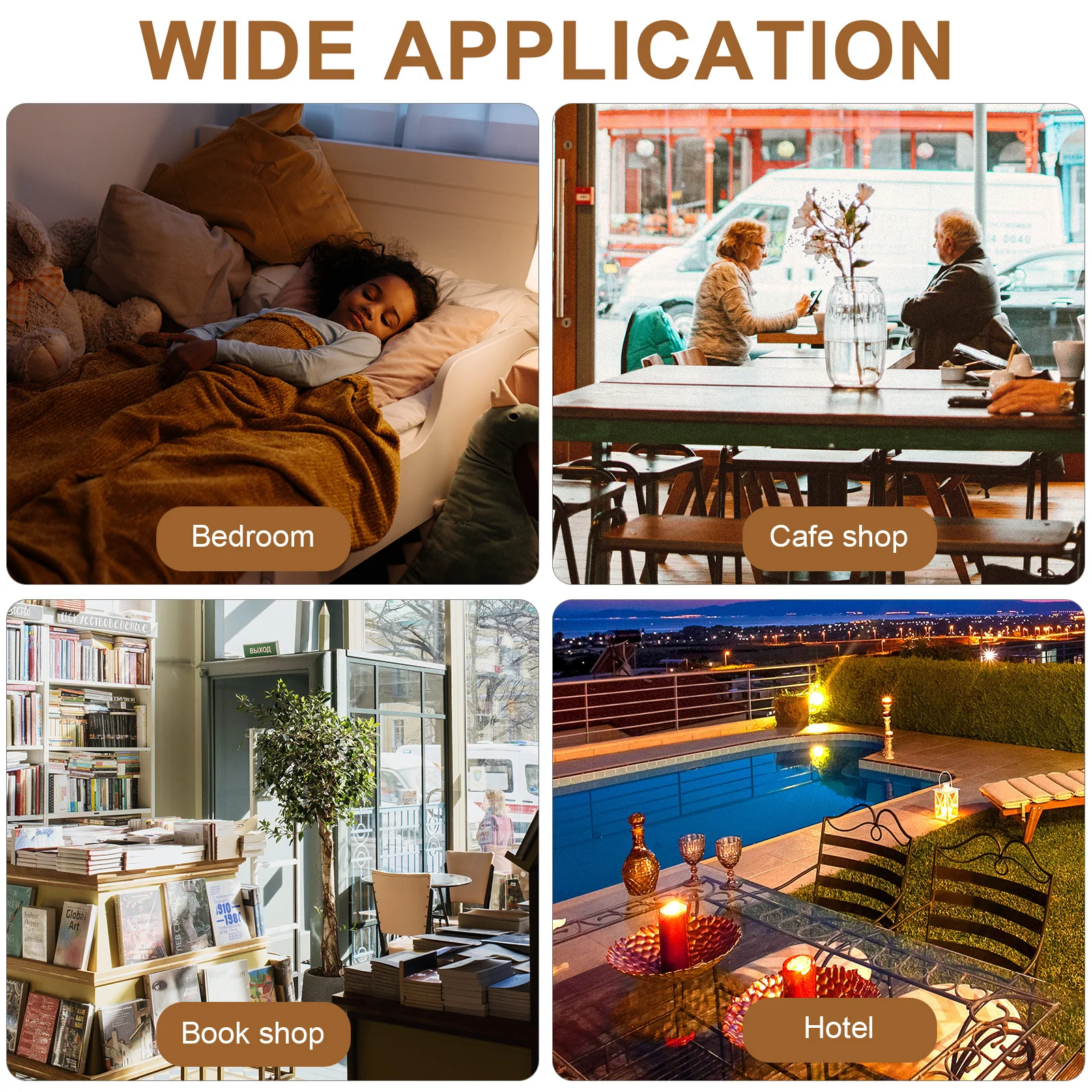 قاعدة عرض بإضاءة ليلية LED، حامل خشبي مضاء، حامل كرة زجاجي كريستالي، ديكور رومانسي لحفلات الزفاف #5