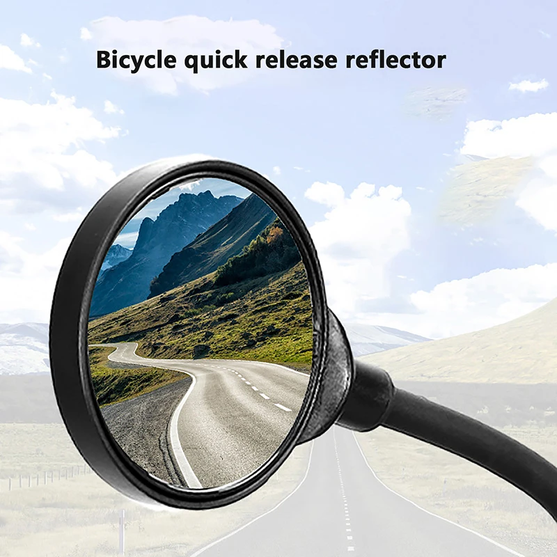 1PCS Bicycle Mirror Hose Adjustable Rearview Mirror Reflector Rear Mirror Handlebar Mirror Cycling Products