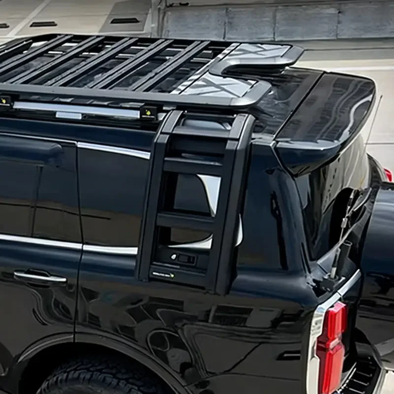 Black Edge Folding Ladder Roof Frame Customized Off-Road Modification Suitable for Tank 500