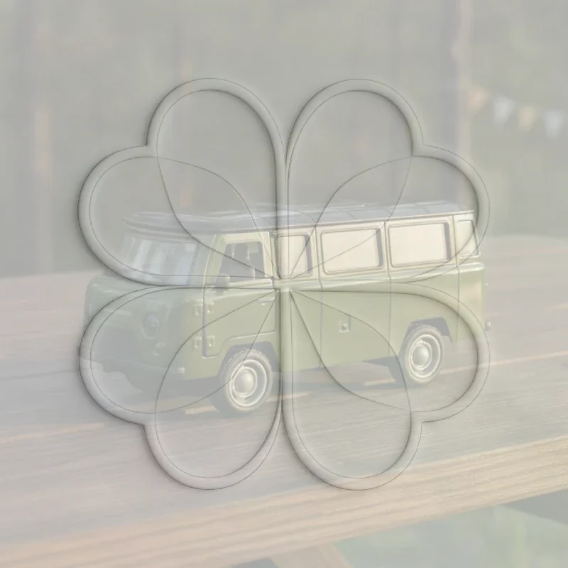 Retro Die-Cast Pull Back Van Toy 1/36 Scale Three-Door Antique Alloy Model for Party Giveaway Kids Birthday Gift