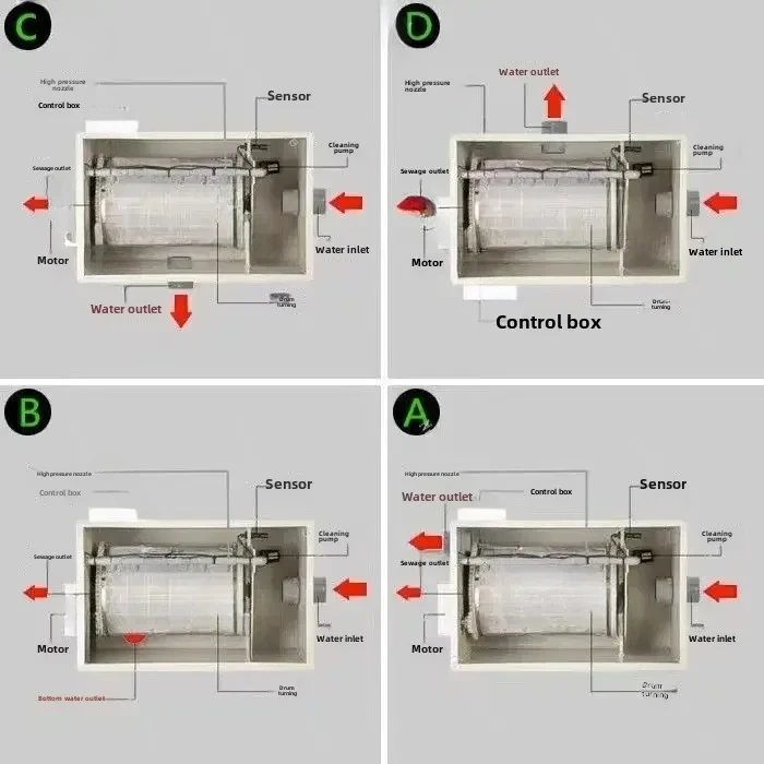 Rotary Drum Micro Fish Pond Filtration Equipment 10 Ton Filter Aquaculture Ultrafiltration Machine Automatic