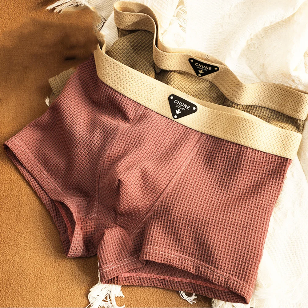 

1pc Sports Fitness Mens Ice Silk Underwear Plus Size Soft Jockstrap Pouch Boxers Shorts Undershorts Daily Panties