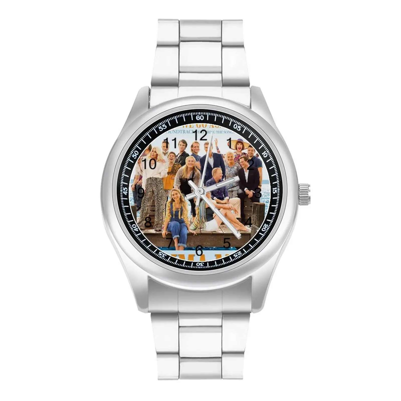 Mamma Mia Quartz Watch Meryl Streep Amanda Sefried Colin Firth Exclusive Lady Wrist Watch Photo Steel Fitness New Wristwatch