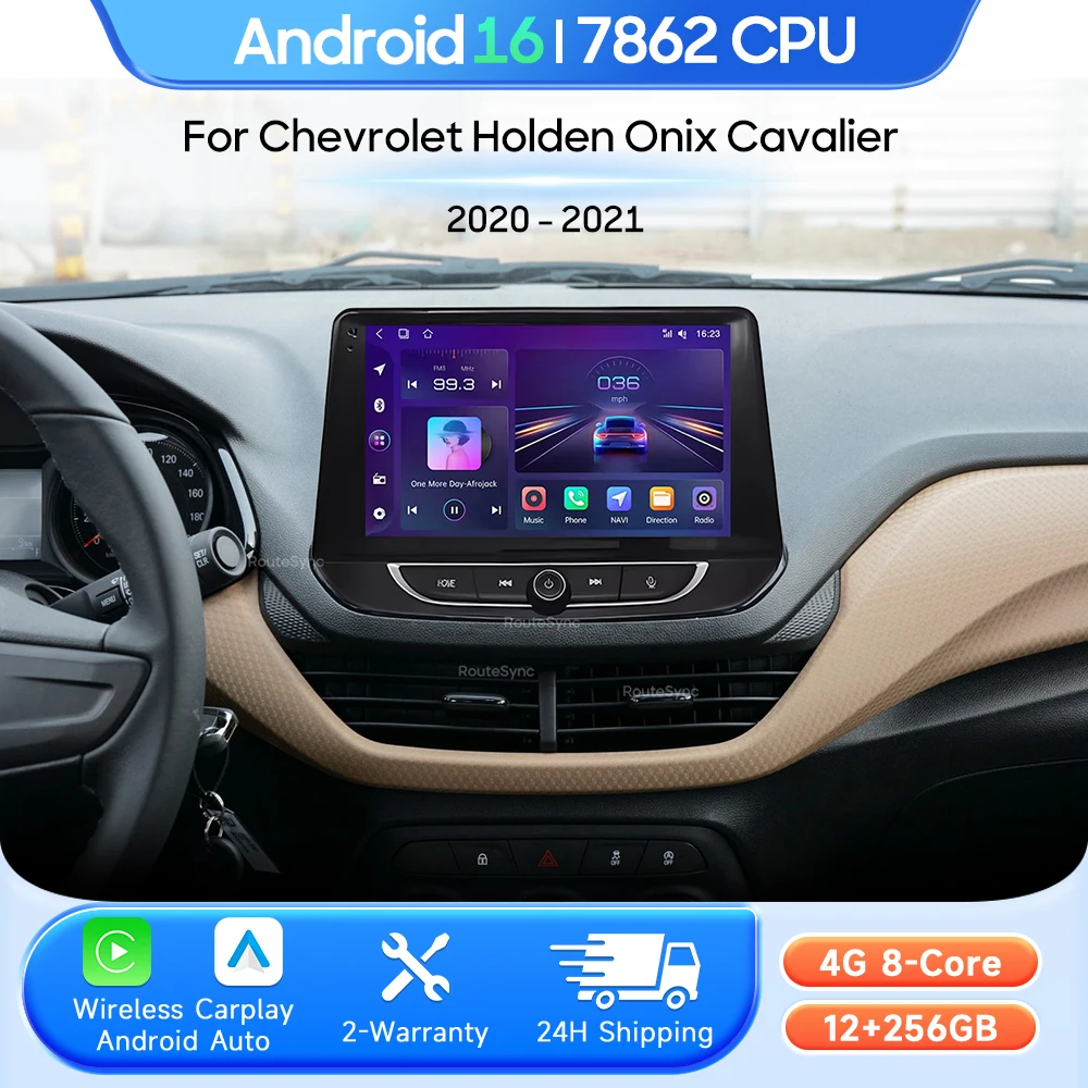 Sistema Multimedia para Automóvil Chevrolet Holden Onix Cavalier 2020 2021, Radio Carplay, Auto 2din, Navegación GPS, Estéreo, Unidad Principal de Video, DSP, 4G