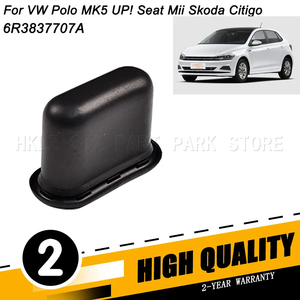 Black Door Shut Locator Grommet Lower Locating Pin Seal OEM 6R3837707A For VW Polo MK5 UP! Seat Mii Skoda Citigo Car Accessories