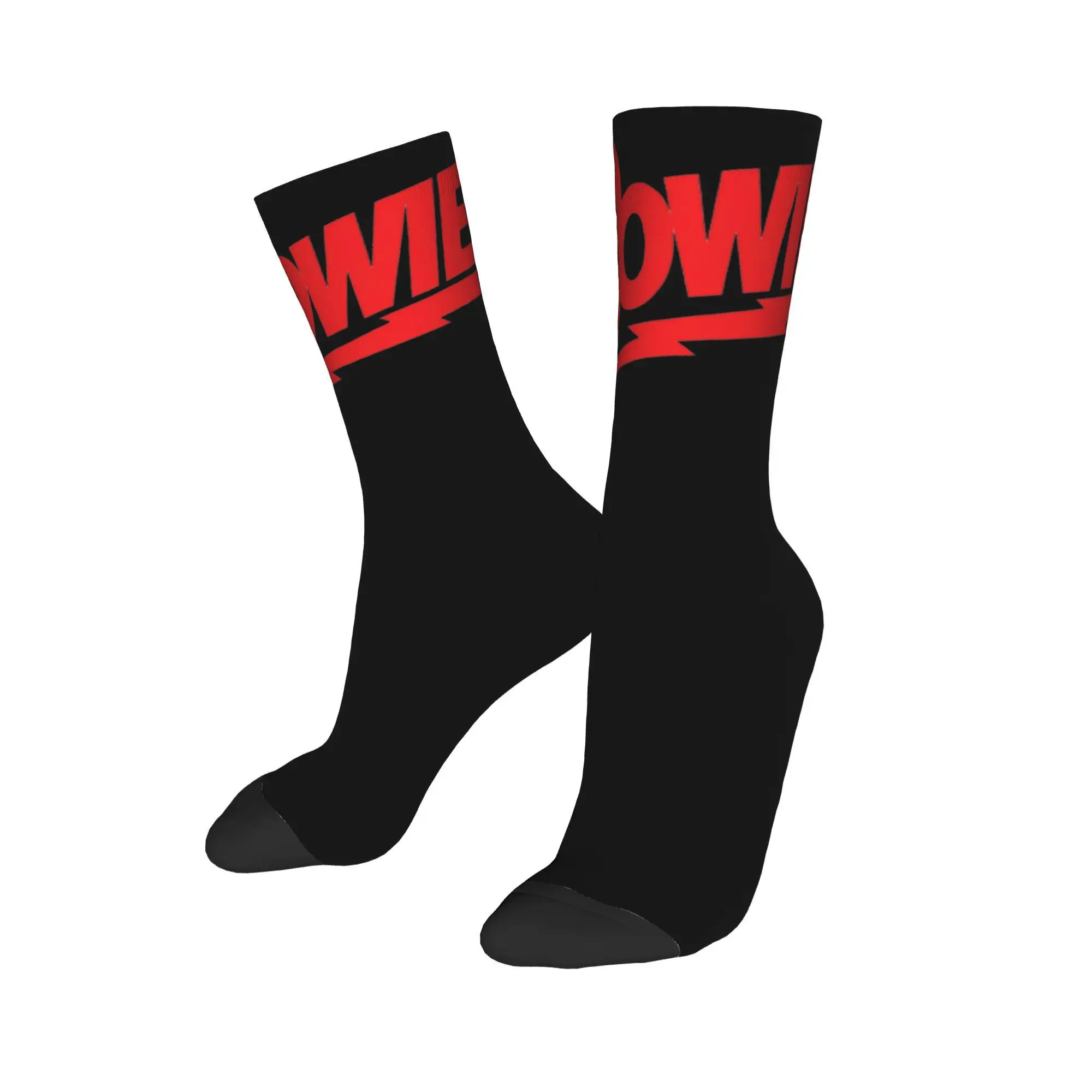 

Davids Star Bowied Socks for Women Men Breathable Comfortable Middle Tube Socks Non-slip