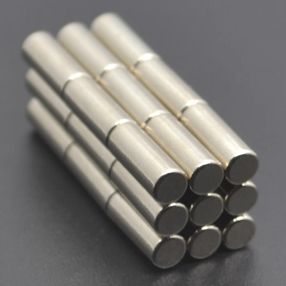 2~5000PCS 4x10 mm Strong Cylinder Rare Earth Magnet 4mm x 10mm Round Neodymium Magnets 4x10mm Mini Small N35 Magnet 4*10 mm iman