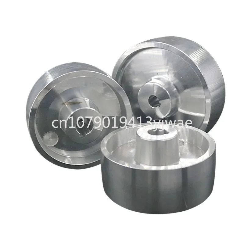 Aluminum Contact Wheel Active Wheel   for Belt Machine with 8*4mm Keyway DIY Sharpener Machine