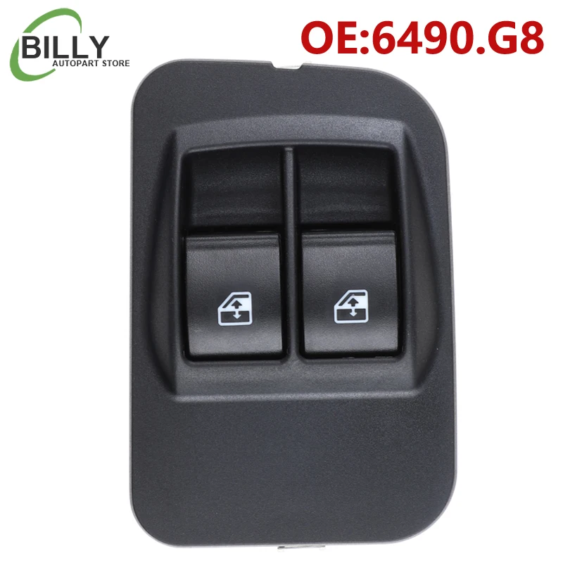 Car 6490.G8 6490G8 735461275 Power Master Window Lifter Control Switch for Peugeot Bipper Fensterheberschalter Schalter Fenster