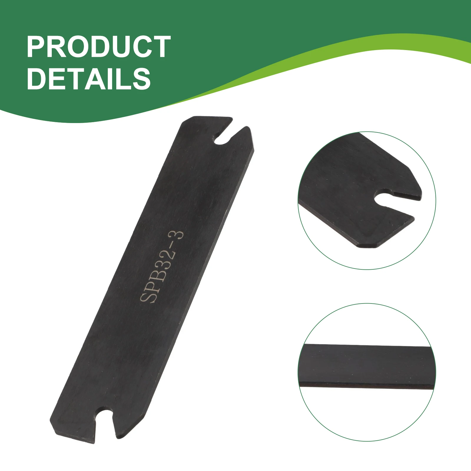 

Cutting Tool CutOff Holder 2.4 Mm Aluminum Length 150 Mm Metal Polishing Random For ZQMX 3N11-1E (SP300) GTN-3