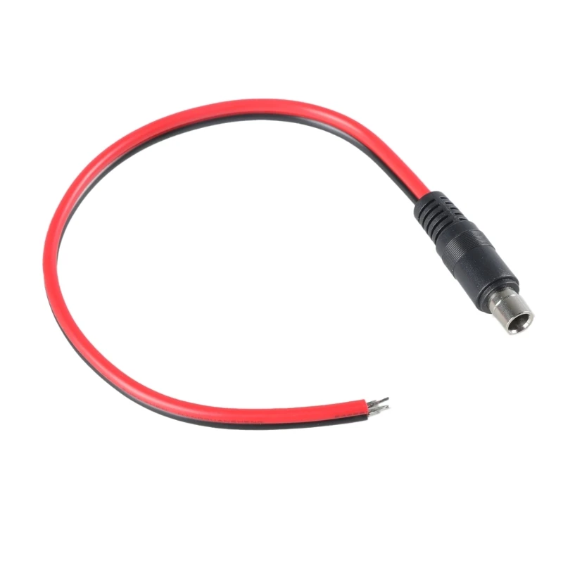 DC8020 Pigtail Power Cable Female/Male Plug to Bare Wire Open End Power Supply Adapter Cord 14AWG 8.0x2.0mm Wire Line