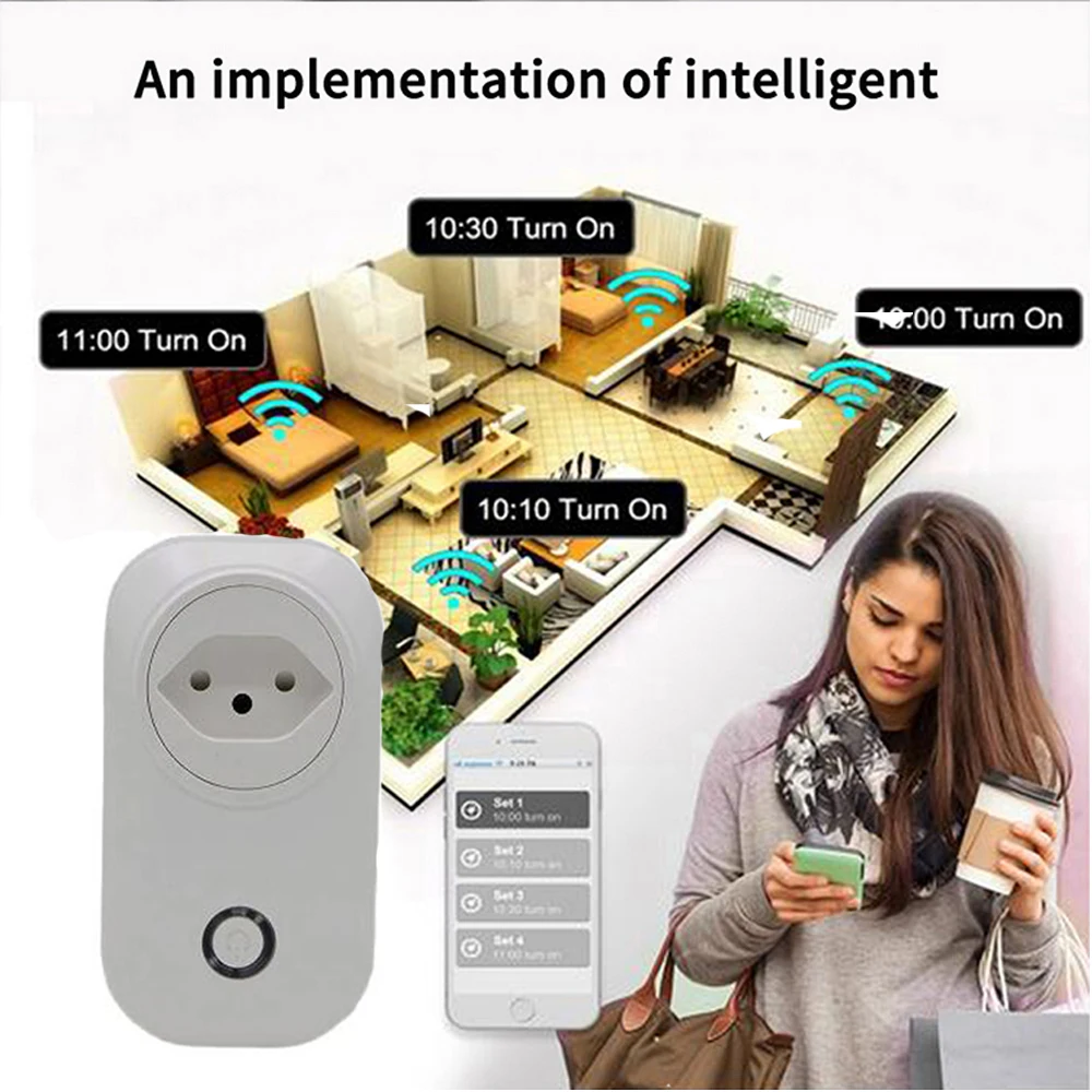 Switzerland Socket Smart Plug Wifi Socket 16A 3500W Power Monitor Tuya Life Works With Alexa Google Home