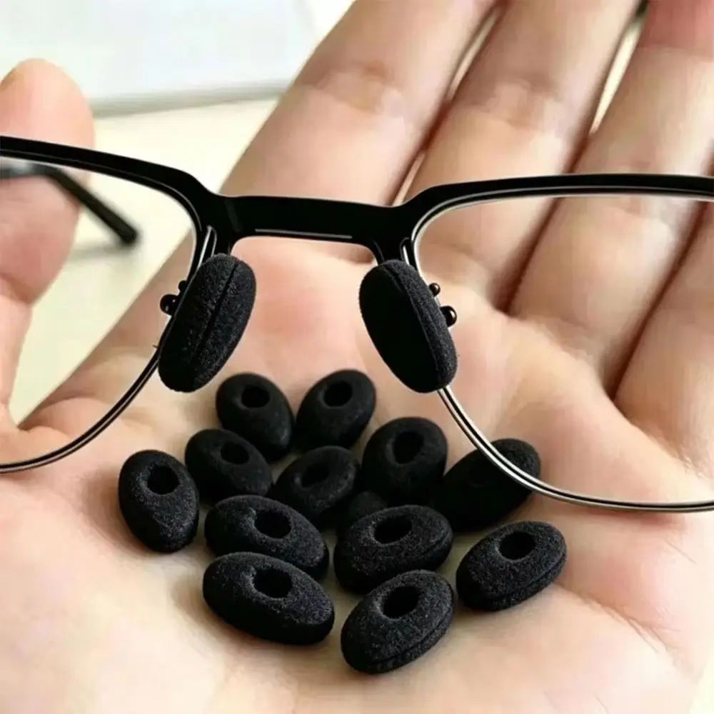 30Pcs Soft Foam Glasses Nose Pads Anti-slip Breathable Sunglasses Nose Pads Covers Reduce Indentation Cover Protection