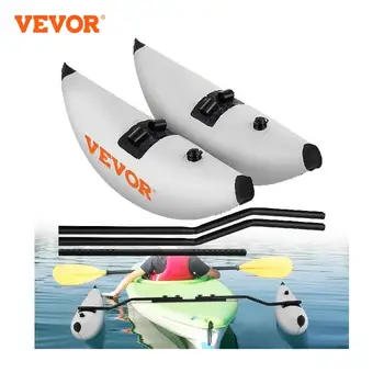 VEVOR 팽창식 아웃리거 안정기, 카약 아웃리거 플로트 스탠딩 안정기 시스템 키트, 카누 낚시 보트용, 2 개