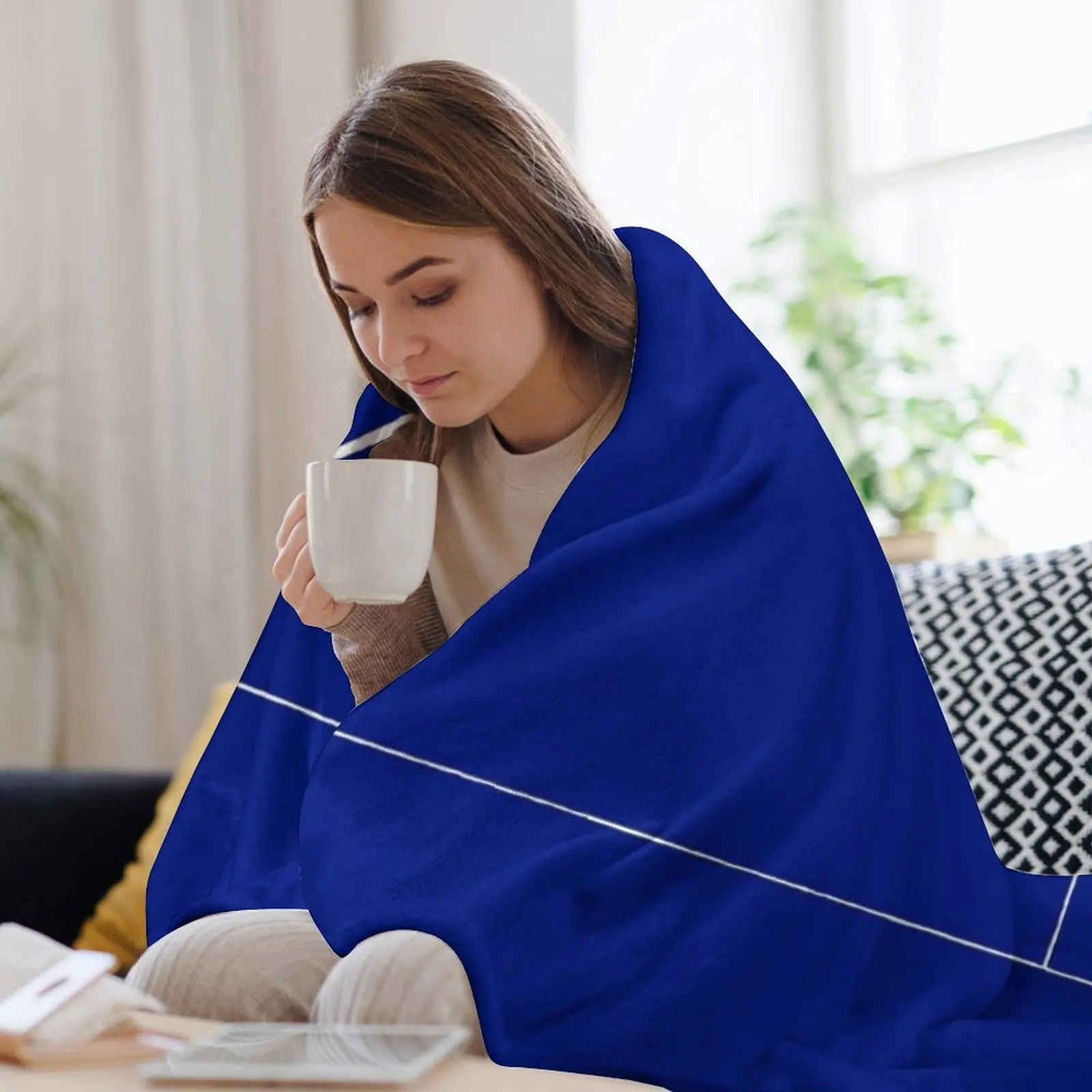 Fibonacci lance cobertores sofás de decoração para cobertores de bebê