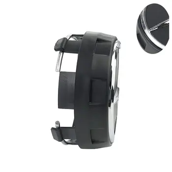 全新4件組75mm黑色紅色凸起汽車輪圈中心蓋標誌汽車配件,適用於賓士AMG A0004000900 8 最佳銷售 梅賽德斯-奔馳AMG配件 - №1