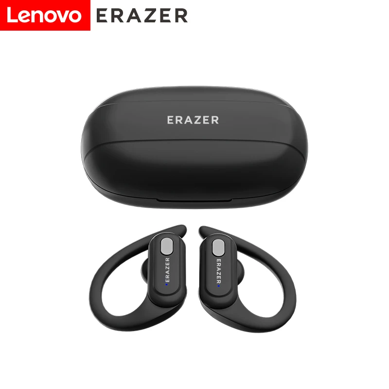 ERAZER XT60 Bluetooth 5.3 Koptelefoon TWS Echte draadloze hoofdtelefoon Touch Waterdichte headset Ruisonderdrukking Oorhaken met microfoon