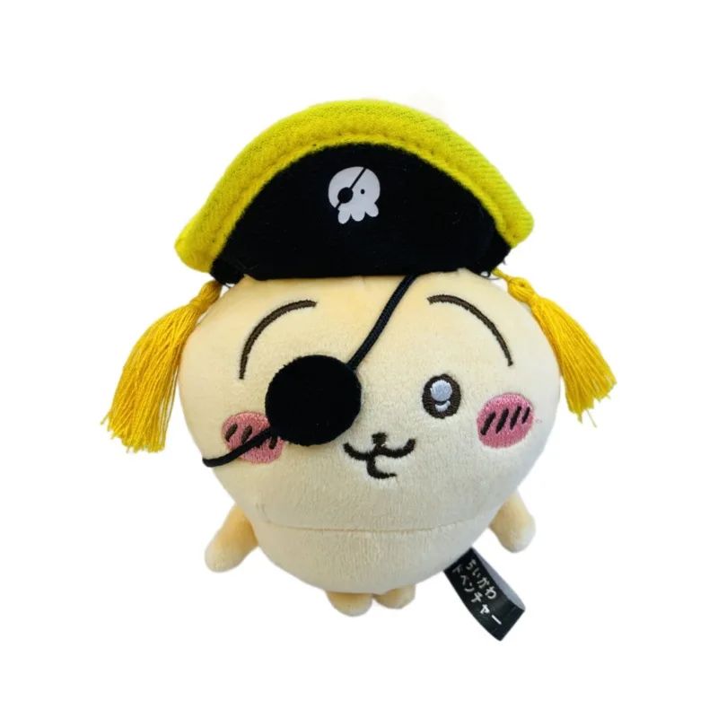 Nouveau style mignon Chiikawa Hachiware Usagi japonais garçons et filles cadeaux d'anniversaire série pirate poupée en peluche sac à dos clé pendentif
