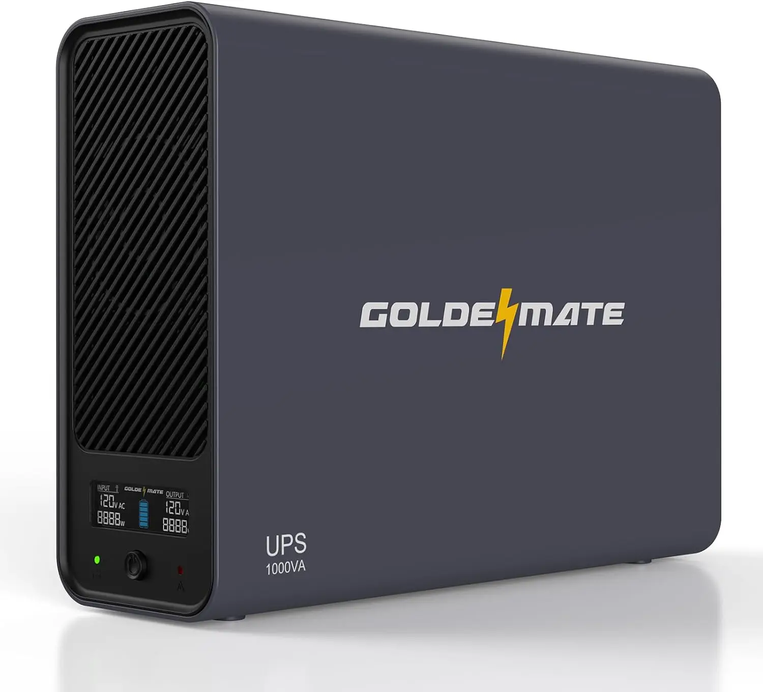 

1000VA/800W Lithium UPS Battery Backup & Surge Protector, Backup Battery Power Supply with LiFePO4 Batteries(230.4 Wh)