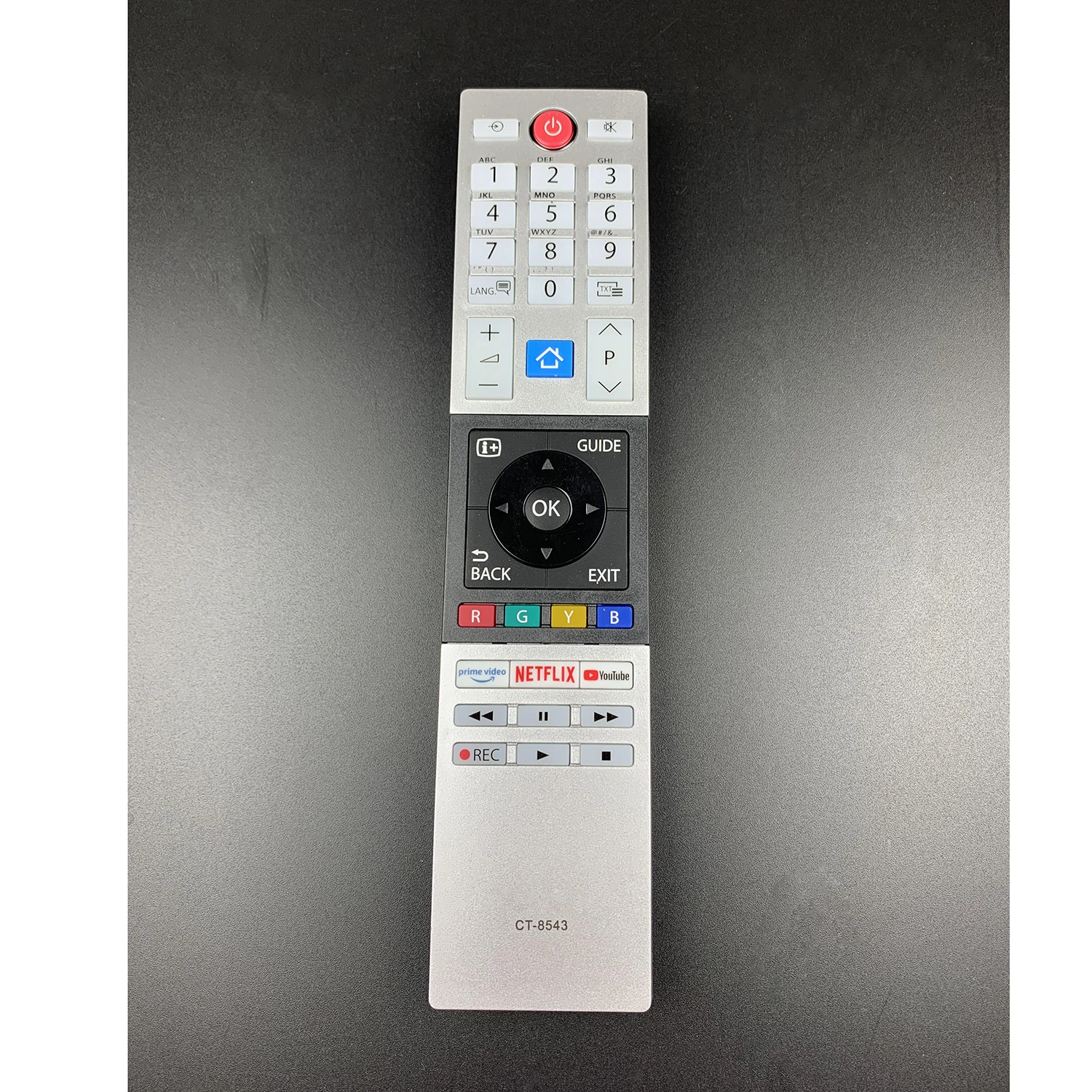 

New CT-8543 Remote Control For Toshiba Smart TV 40L2863DG 32L3963DA 32L3863DG 32W2863DG 49L2863DG 49T6863DA 55U6863DA 55V5863DG