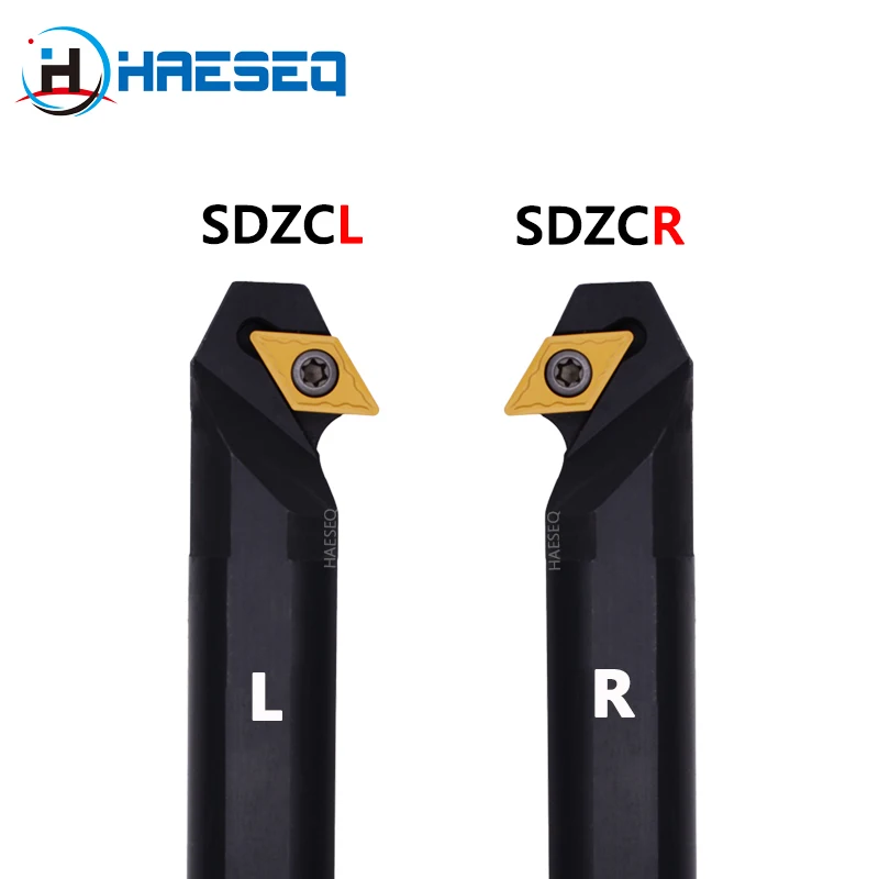 SDZCR-Herramientas de mecanizado de Torno interno, portaherramientas SDZCR07 SDZCR11, barra de perforación de 12mm y 16mm para insertos de Torno DCMT DCGT