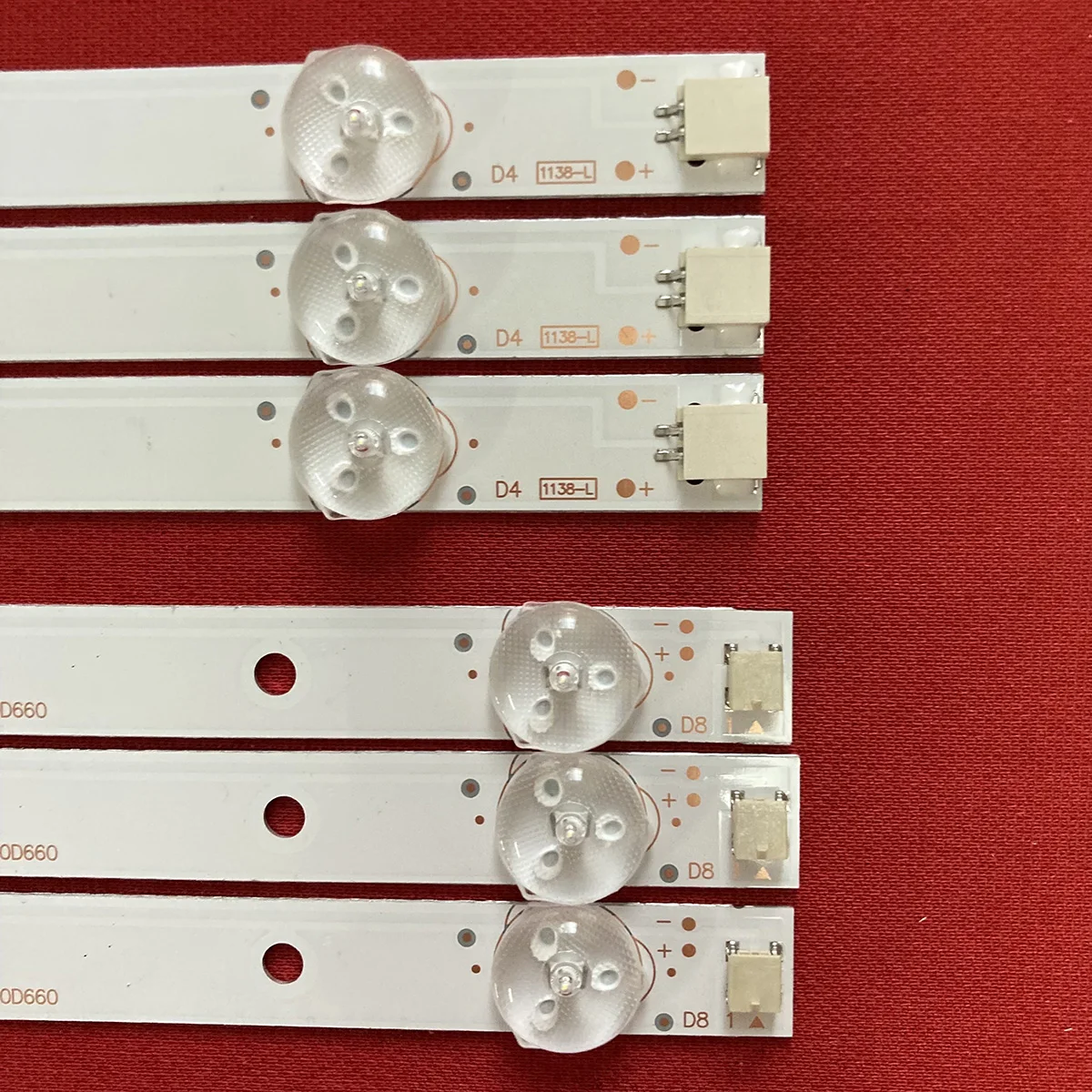 LED Backlight strip For Tc-40d400b tc40d400b Tc-40fs600b TX-40ES400B 40ES500 IC-D-HWBJ40D660 TC-40DS600