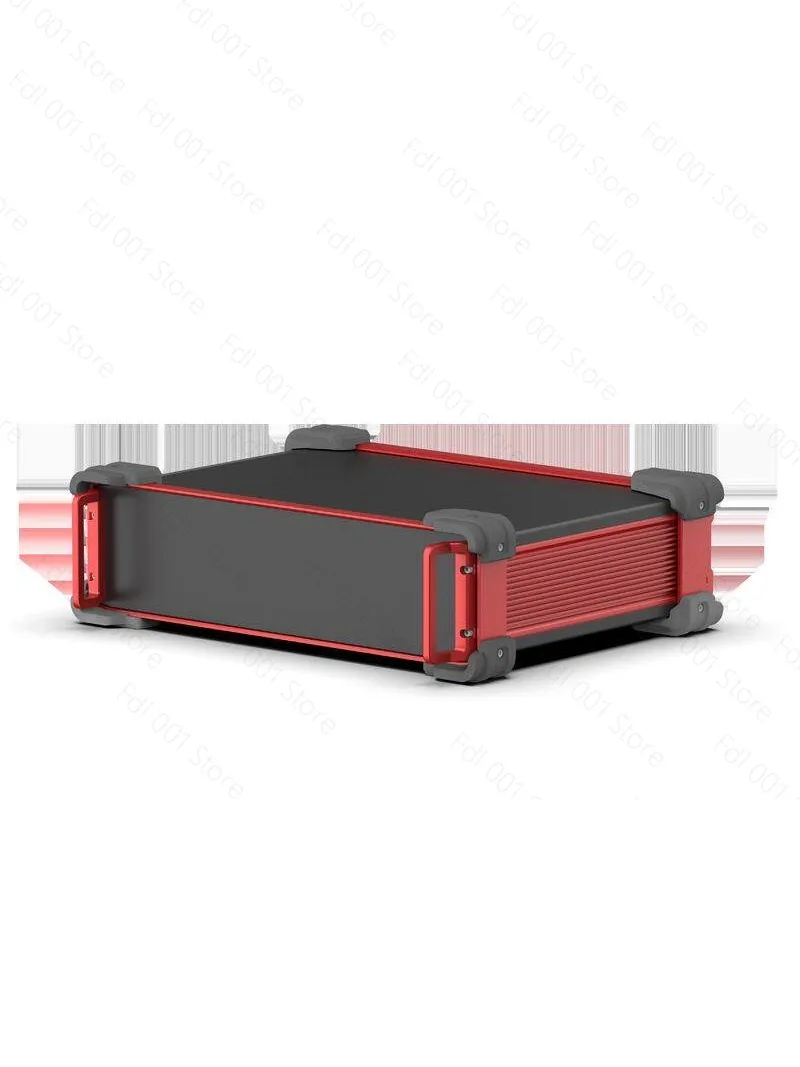 Aluminum alloy chassis shell 2u instrumentation box industrial control equipment aluminum profile chassis customization