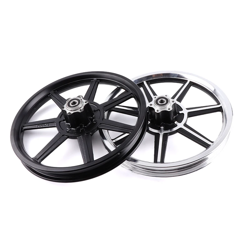 Motorcycle 14 inch Aluminum Front Disc Brake Wheel Hub Rim For Electric Scooters E-bike Folding Bicycles 14x2.125 14x1.75 Tire