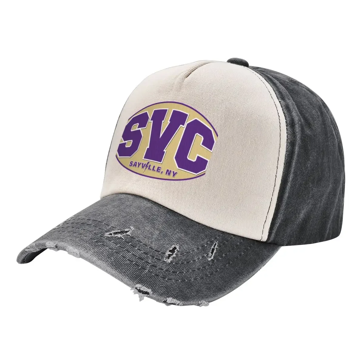 Sayville Cheer SVC Long Island NY Baseball Cap Sunhat Sunscreen Big Size Hat Men's Women's