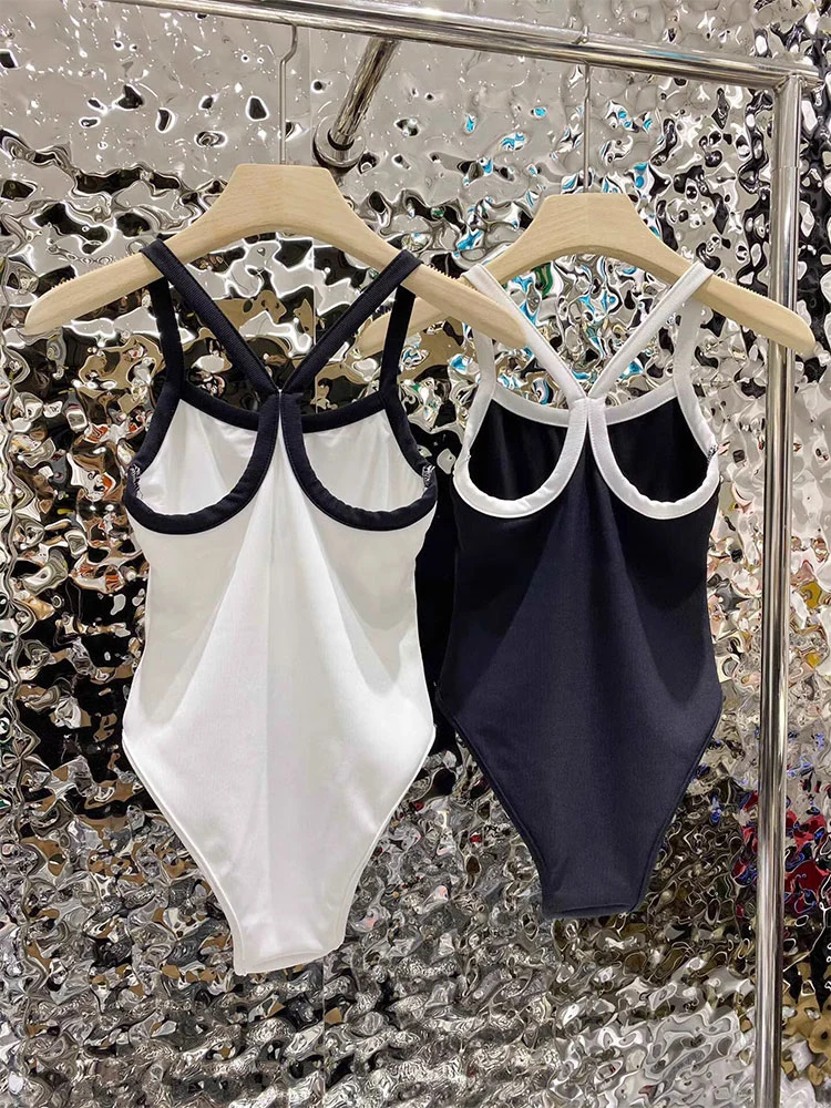 Mono Retro a juego para mujer, traje sexy con hombros descubiertos, Espalda descubierta, todo en uno, moda de verano, 2024