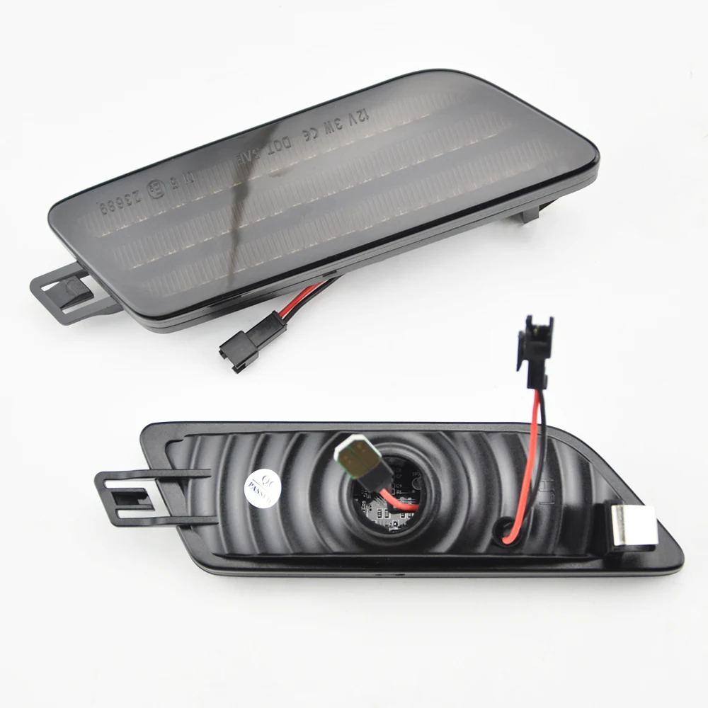 Turn Signal Blinker Lamps 2Pcs Canbus LED Dynamic Side Marker Lights  OEM#95B945119 For Porsche Macan 95B S Turbo GTS 2014-2021