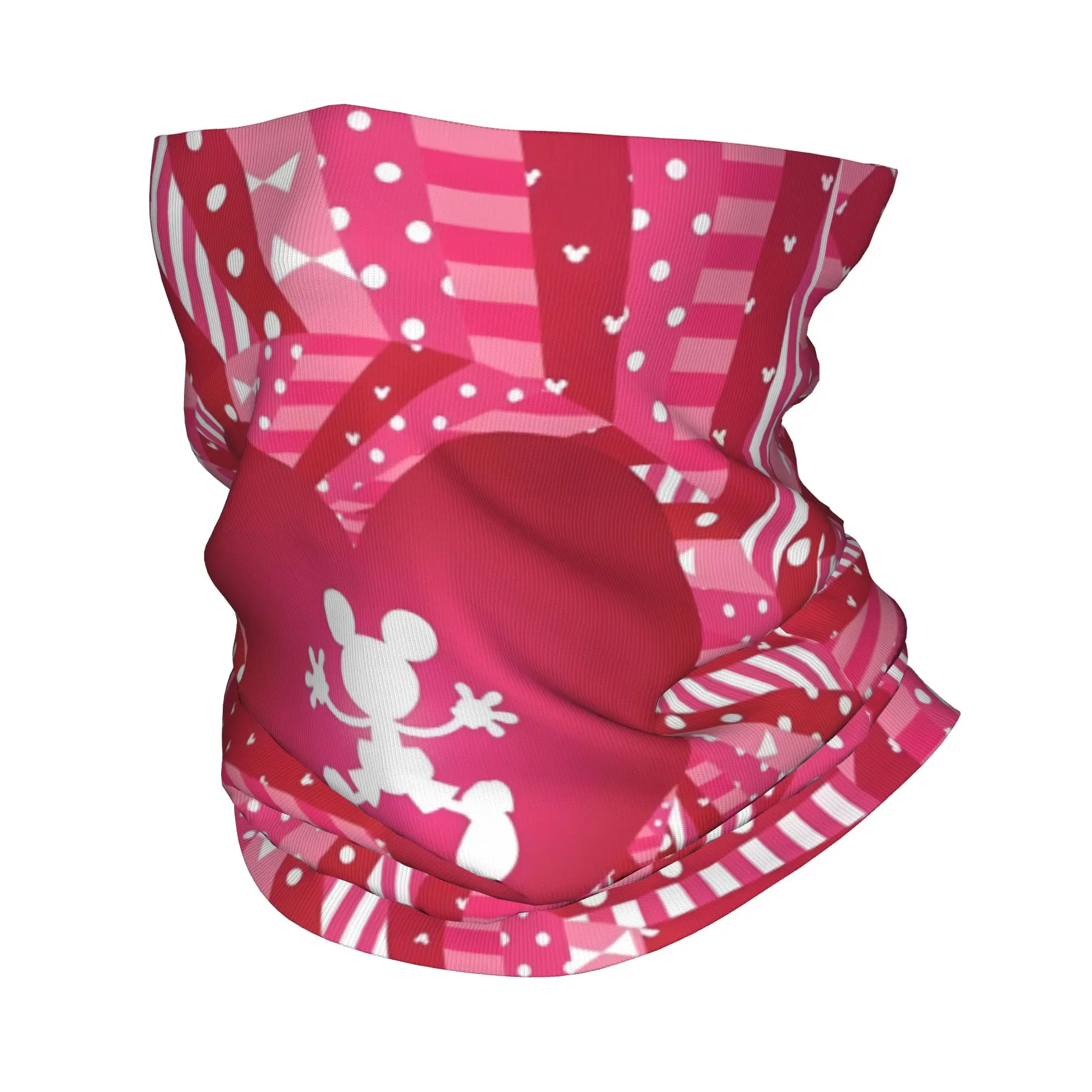 

Многофункциональный шарф-бандана с Микки Маусом и Минни, защита от УФ-излучения, для мужчин и женщин, зимний, аниме-дизайн, для велоспорта