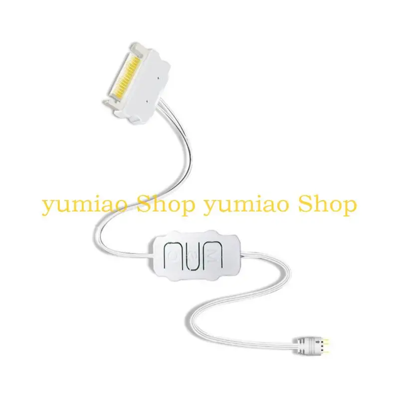 587B User Friendly 5V3Pin ARGB Controller For PC With Switching Functionality Color Shifts Simple Operates Practical Function