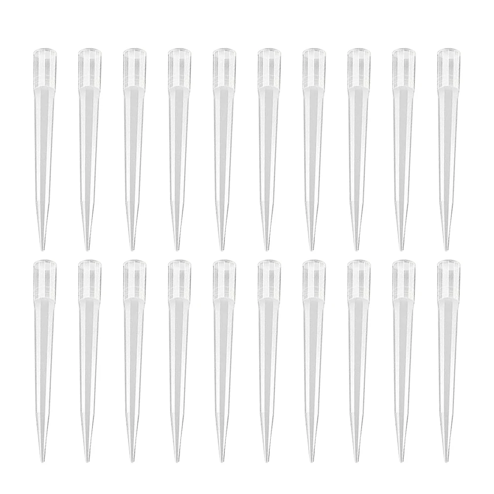 

50pcs Scientific Pipette Tips Pipette Tips for Laboratory Standard Scientific Experiment Tools Easy to Use Clean Store