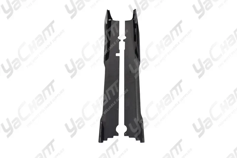 Car-Styling Carbon Fiber Side Skirts Fit For 14-19 Huracan LP610-4 & LP580-2 Coupe Spyder MAD Style Underboard Extension FCF