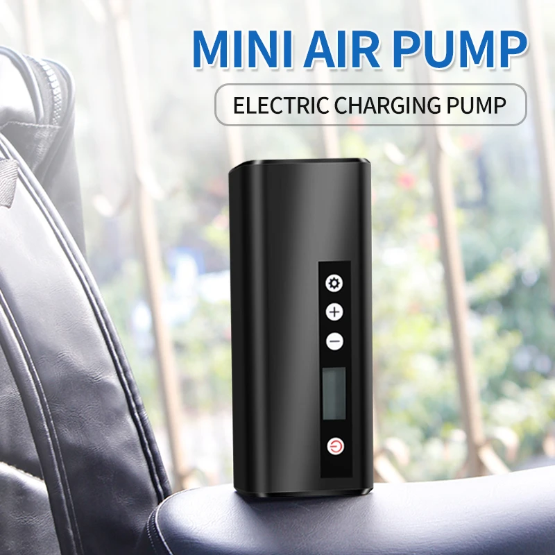 Inflator Bicycle Home High-ressure Portable Mini-car Electric Pump Motorcycle General Basketball Accessories Tyre Pump
