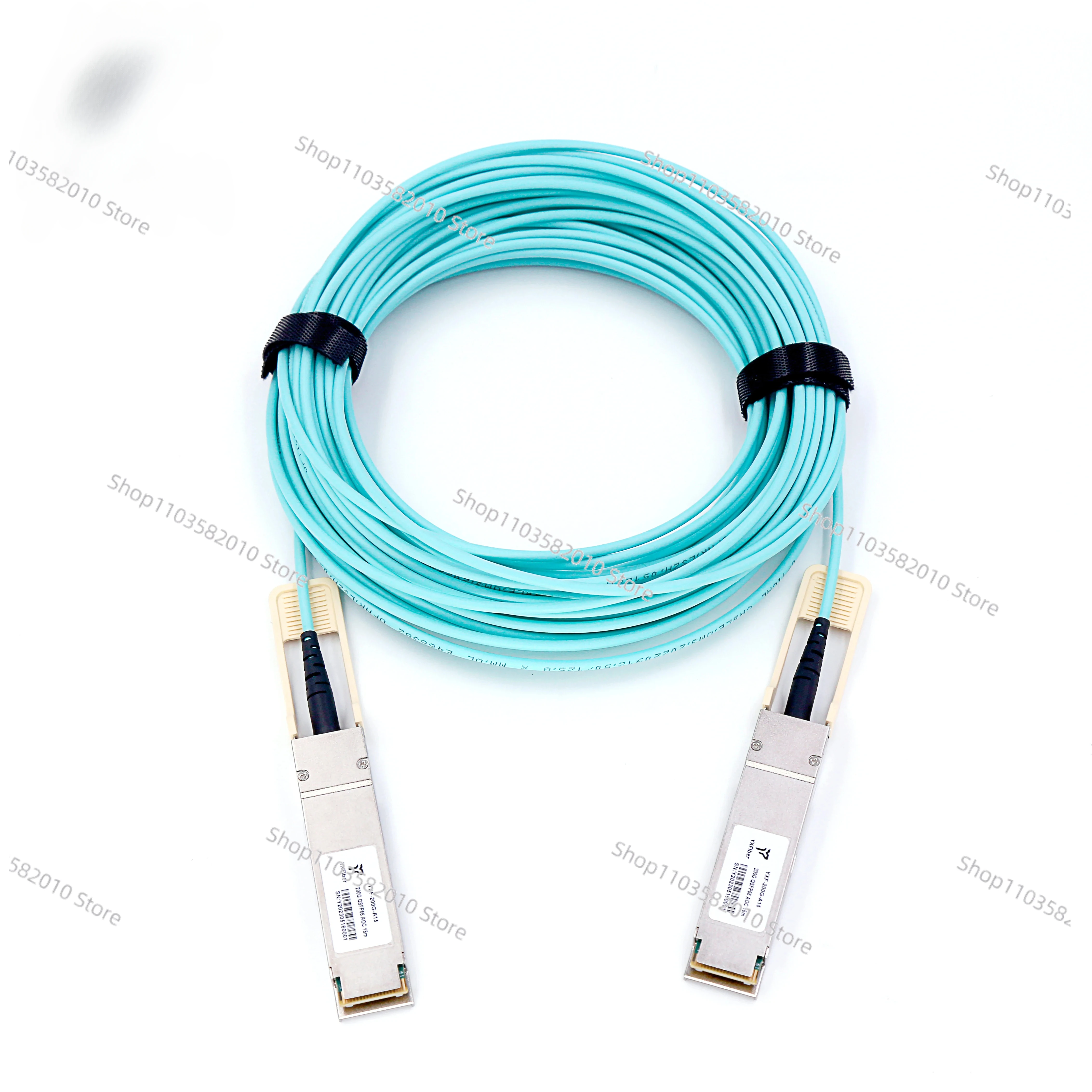 200G QSFP56 to QSFP 56 AOC 1m 2m 3m 5m 7m 10m 20m Active Optical Cable Transceiver 850nm MMF 200Gbase InfiniBand 200G AOC