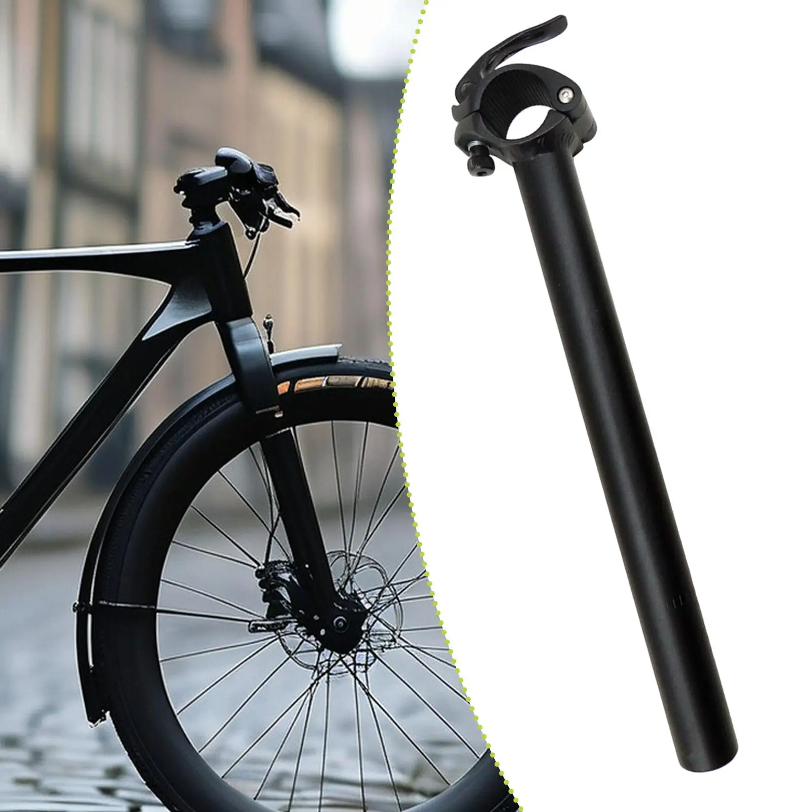 

Bike Stem Riser Parts Riding Quick Release High Performance Lightweight Accessories Replacement Aluminum Alloy Handlebar Riser