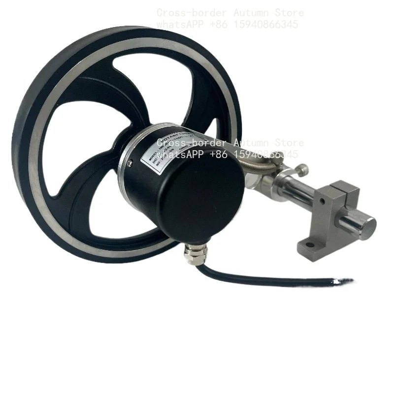 Adjustable Encoder Bracket With 500mm Circumference Measuring Wheel 10mm Shaft Roller Incremental Encoder Support