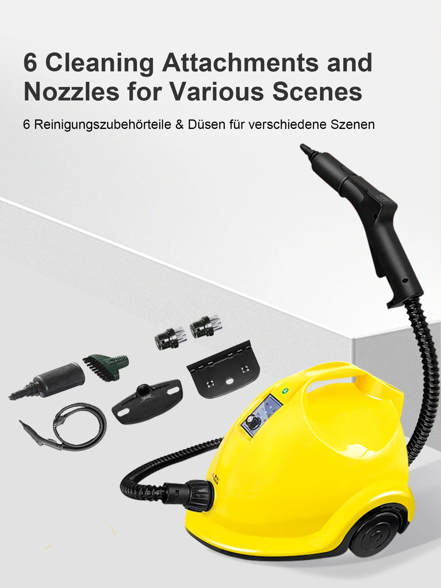 Professional Instant Steam Cleaner Continuous High Temperature Sterilization Air Conditioner Kitchen Car Industrial Grade Steam