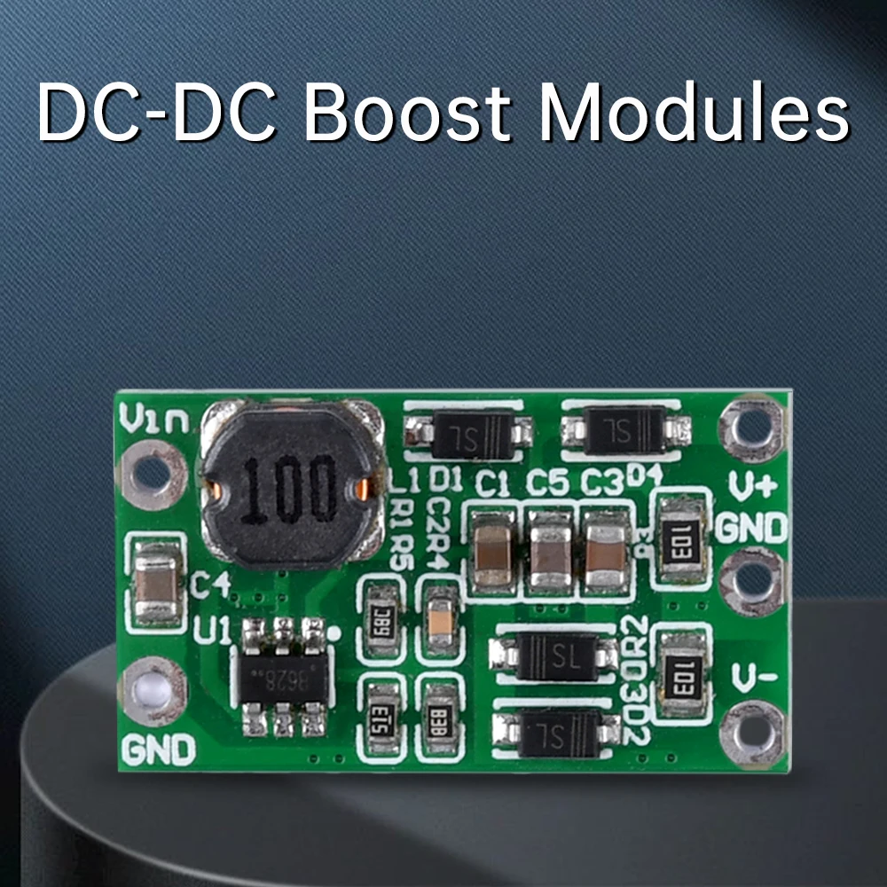 DC-DC Step Up Power Supply Module Positive and Negative Dual Output Voltage Module DC 3V-14V To ±5V ±12V Mini Boost Converter