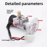 Pedal Electric Vehicle Ignition Switch Lock Core Suitable for Yadea Aima Full Car Lock Set Pedal Door Lock Motorcycle Equipment 
