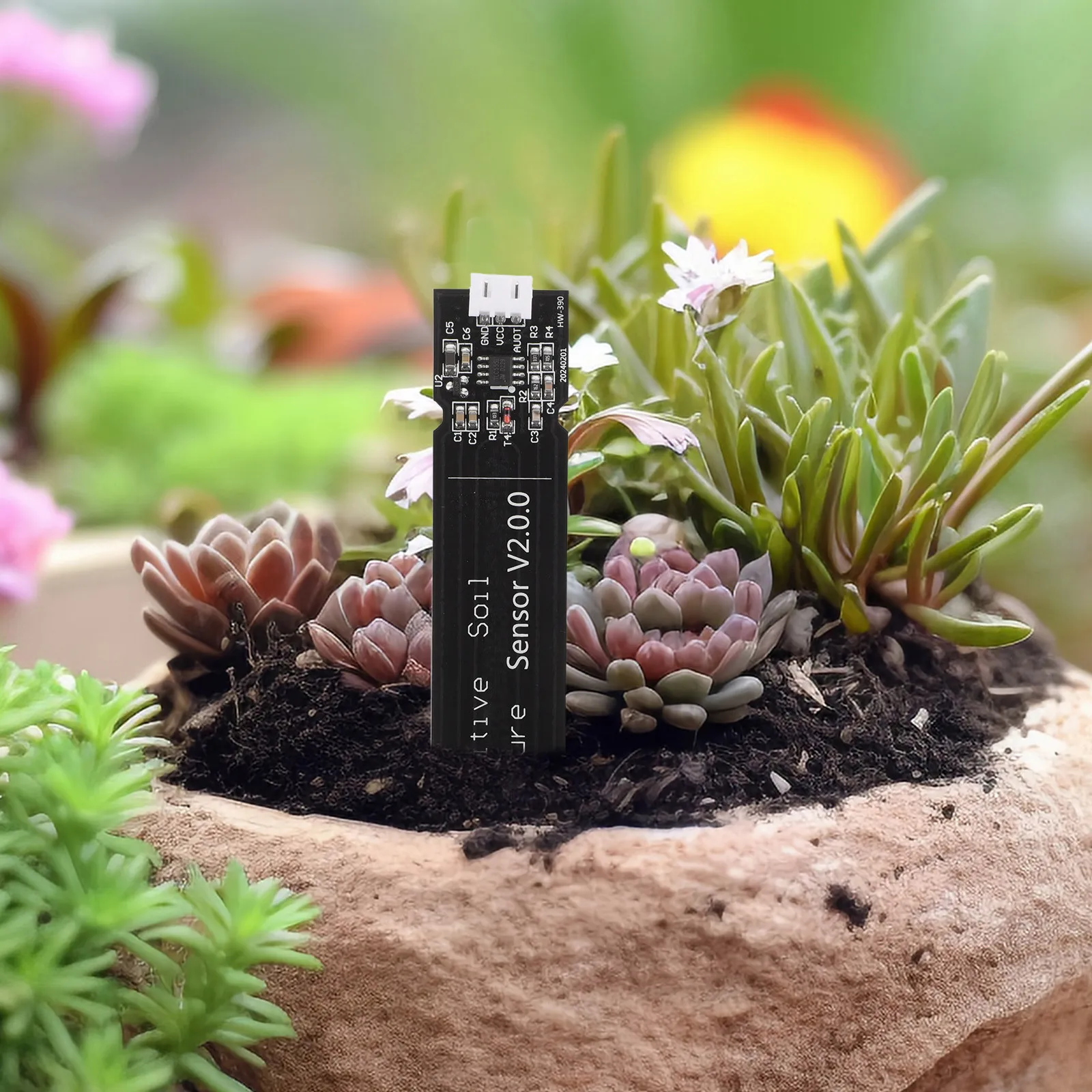 

5Pcs Soil Moisture Tester Durable Accurate Soil Humidity Detection for Garden Agriculture Outdoor Monitoring Water Meter