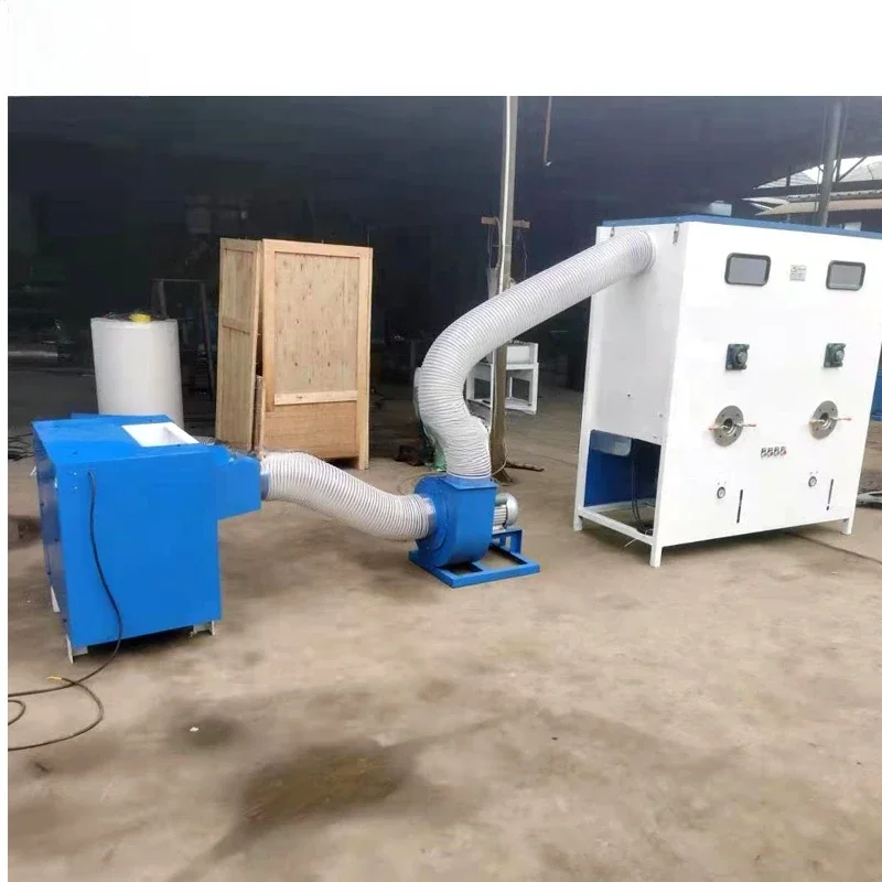 

Plush Animal Teddy Bear Pillow Stuff Machine Soft Toy Polyester Fiber Fill Filling Stuffing Machine For Sale