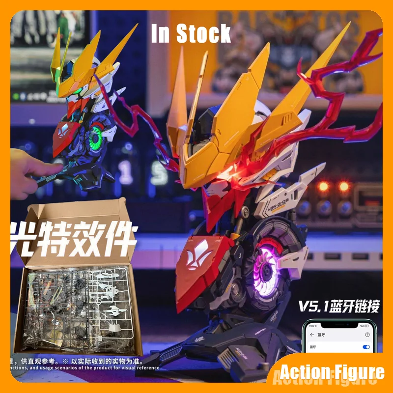 

В наличии: Сборная модель Alayavijnana Barbatos Imperial Type, фигурка Lupus Rex с RGB-подсветкой и голосовыми эффектами, коллекционная модель-игрушка