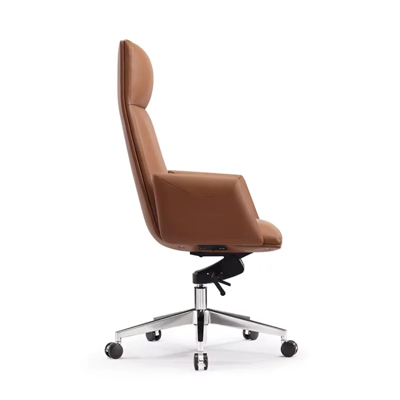 High Back Executive Office Chairs Ergonomic  Office Chair Leather