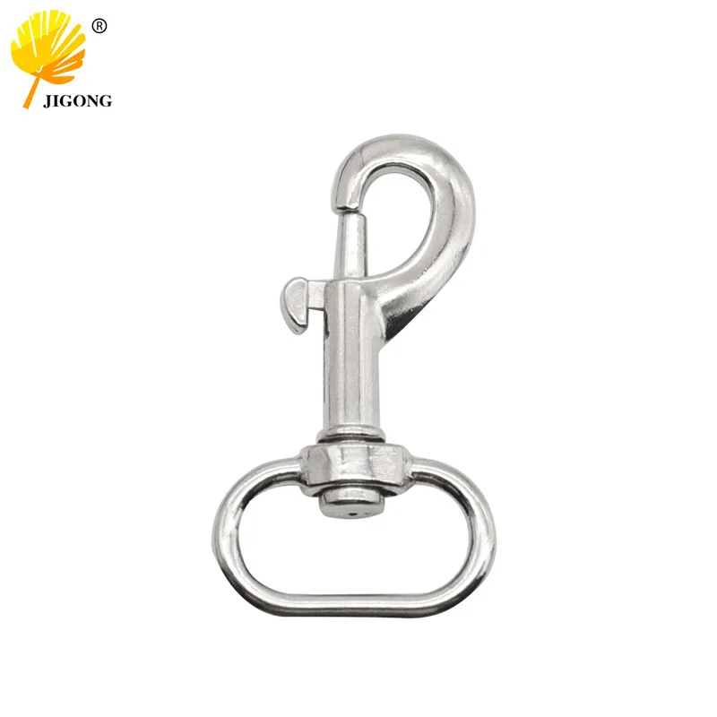 Zinc alloy spring hook key hook pet chain traction rope hook hardware accessories luggage hardware lock
