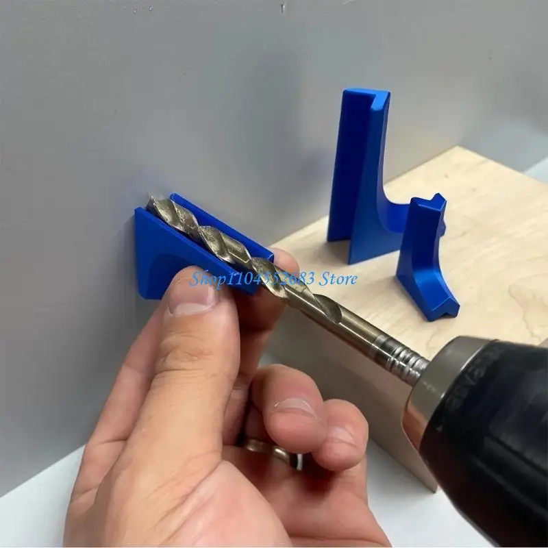

Sturdy Polylactic Acid Drill Assistant Tool Set Of 3Pieces Woodworking Drill Guide For Home Improvement And Crafting