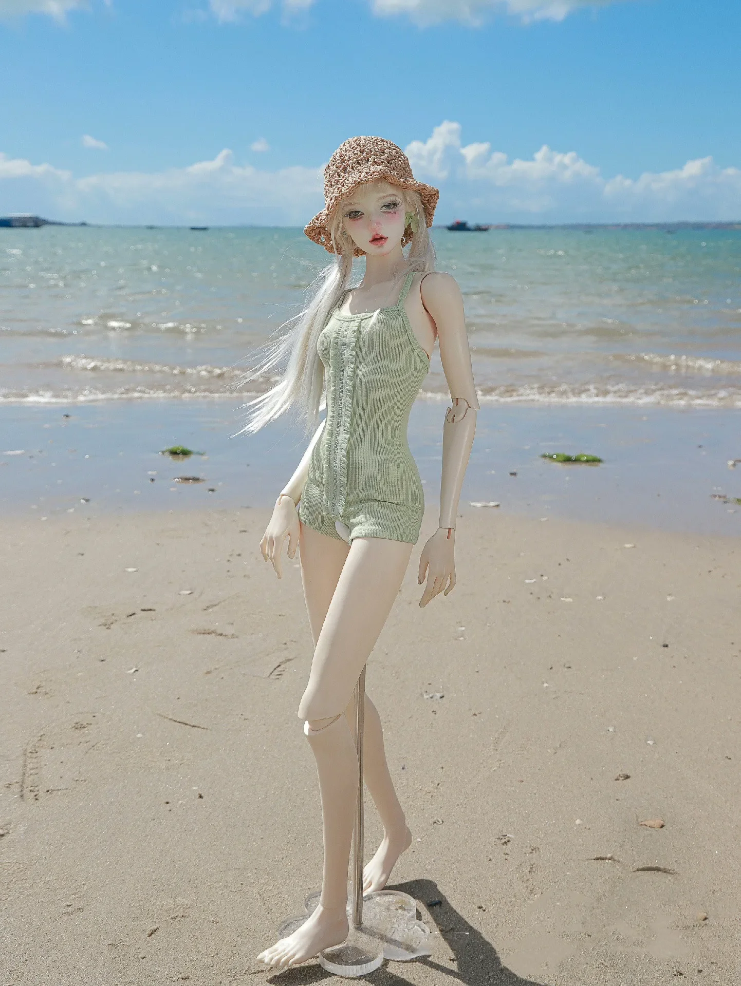 

Одежда для куклы 60 см, игрушки, одежда 1/3 1/4 BJD, комбинезон на подтяжках